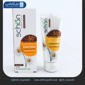 کرم ضد آفتاب رنگ بژ شون