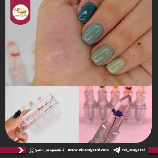 رژ لب جامد حرارتی گلدار میس رویال