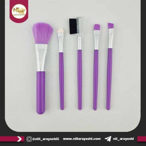 براش پنج تیکه دسته نئونی