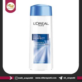 تونر لورآل مدل aura perfect حجم 200 میل