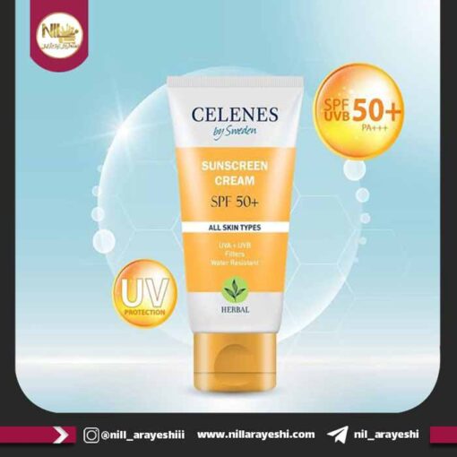 کرم ضد آفتاب تیوپی سلنس spf50