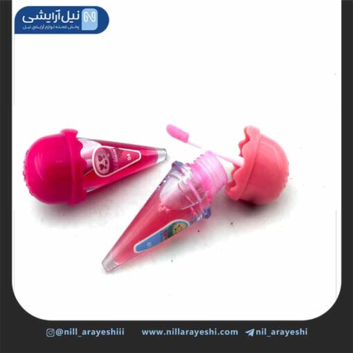 برق لب طرح بستنی مجیک کد Lc829