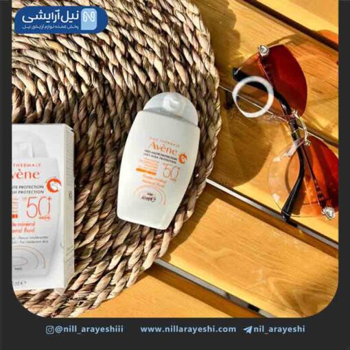 کرم ضد آفتاب اون بی رنگ مدل فلویید مینرال 40 میل spf50