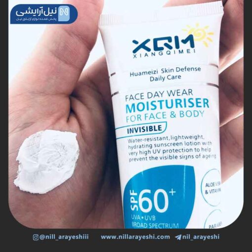 کرم ضد آفتاب بی رنگ شینگ کیمی سری face day wear حاوی spf60