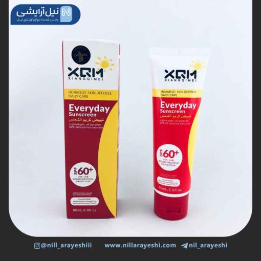 کرم ضد آفتاب بی رنگ شینگ کیمی سری everyday sunscreen حاوی spf60