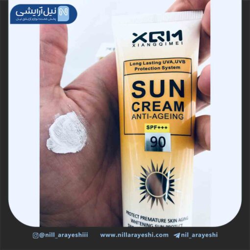 کرم ضد آفتاب ضد پیری شینگ کیمی 80 میل حاوی spf90