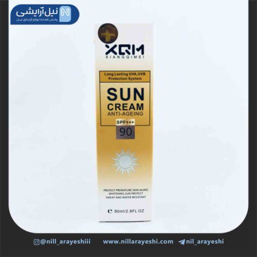 کرم ضد آفتاب ضد پیری شینگ کیمی 80 میل حاوی spf90