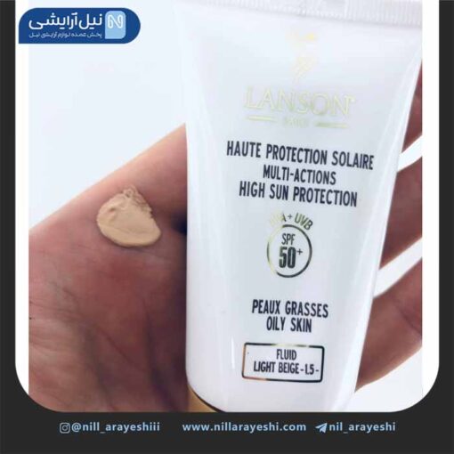 کرم ضد آفتاب لانسون درجه یک spf50