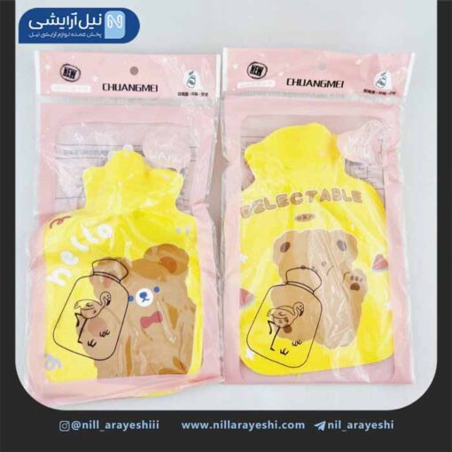 کیسه آبگرم پشمی طرح خرسی