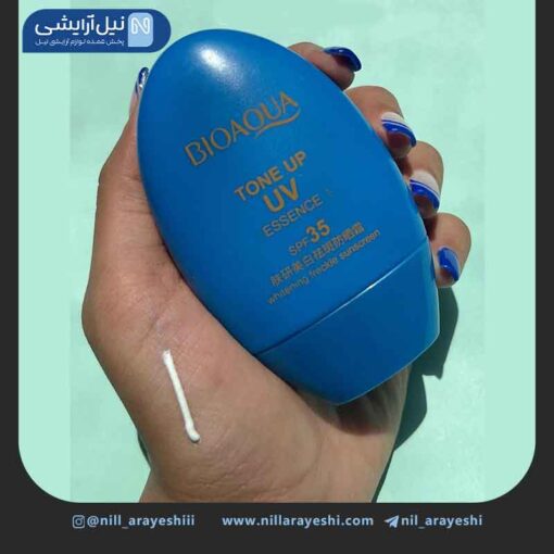 کرم ضد آفتاب بی رنگ بیوآکوا 30 گرمی spf35 کد bqy46425