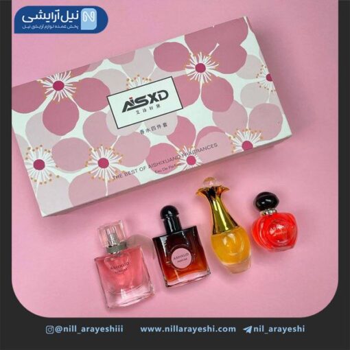 گیفت باکس عطر زنانه آیششوند کد DS101