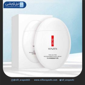 کرم مرطوب کننده دست شی باتر و نیکوتامید ونزن کدfz22894