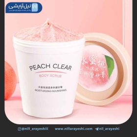 اسکراب شنی بدن کاسه ای هلو میدیان کد msg001