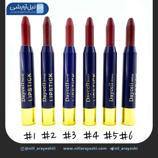 رژ لب جامد پیچی دایسل بیوتی کد YC - 2302