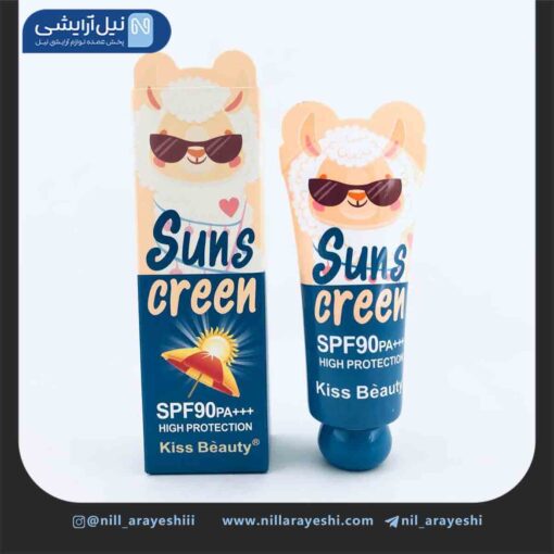 کرم ضد آفتاب کودک بی رنگ کیس بیوتی حاوی spf90