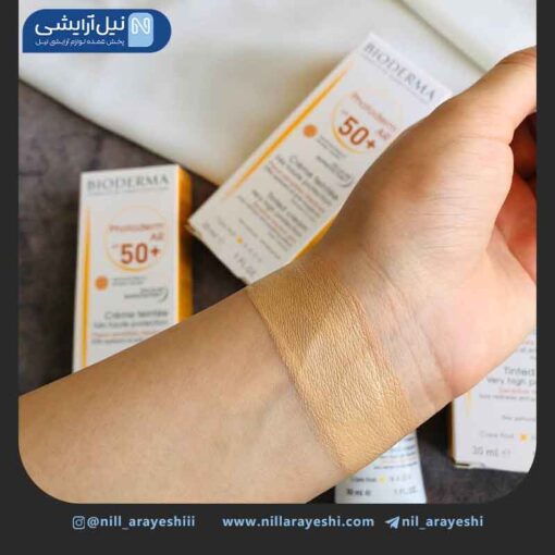 کرم ضد آفتاب بیودرما رنگ طبیعی مدل فتودرم ای آر 30 میل spf50