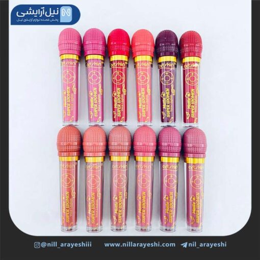 رژ لب مایع طرح میکروفون آرت اسکین کد AS972137-1