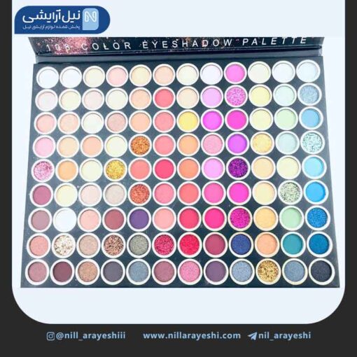 پالت سایه 108 رنگ‌ گلازی کد gz8040115
