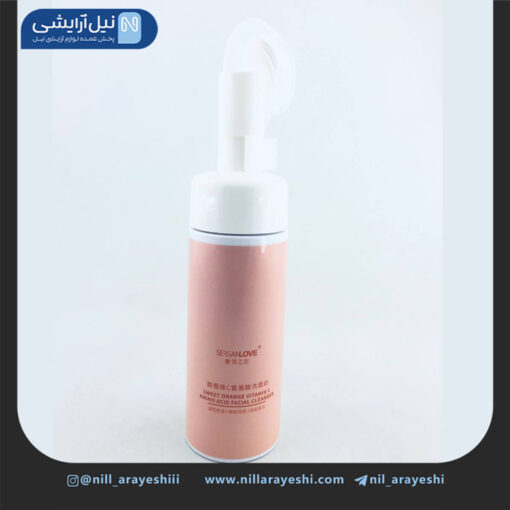 فوم شستشو صورت براش دار پرتقال سرسان لاو کد xg1456