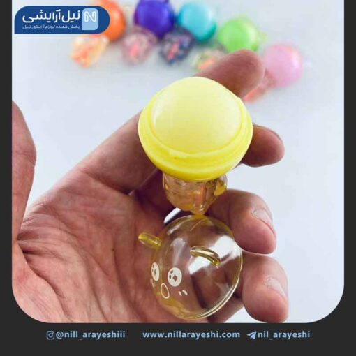 بالم لب و لیپ گلاس طرح خرس مجیک Lc782