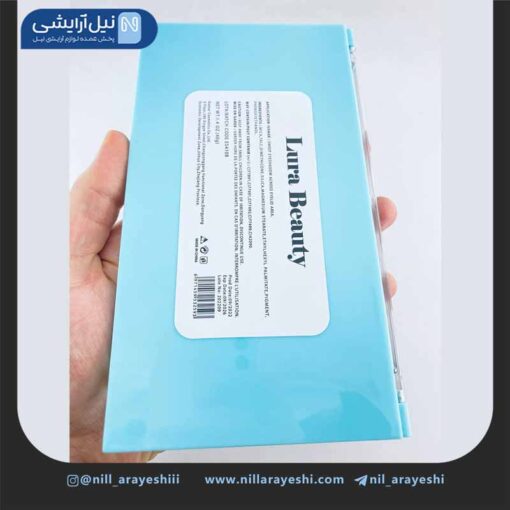 پالت سایه 43 رنگ لورا بیوتی طرح کیبورد کد ES410B