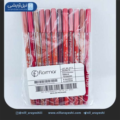 خط لب پوکه بلند گاش