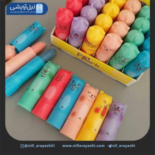 بالم لب حرارتی طرح عروسکی پت پارک کد 3112