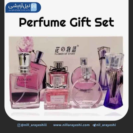 گیفت باکس عطر فلاور آف استوری 25 میل ( جعبه طرح گل )