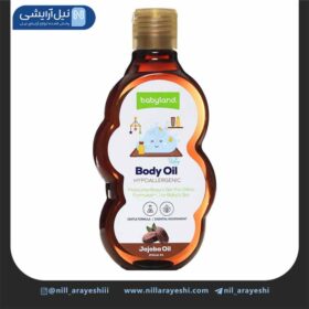 روغن بدن ماساژ و نرم کننده پوست کودک حاوی روغن جوجوبا بی بی لند