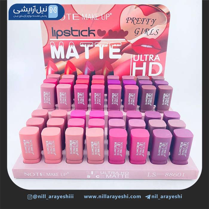 رژ لب جامد نوت کد LS - 88601