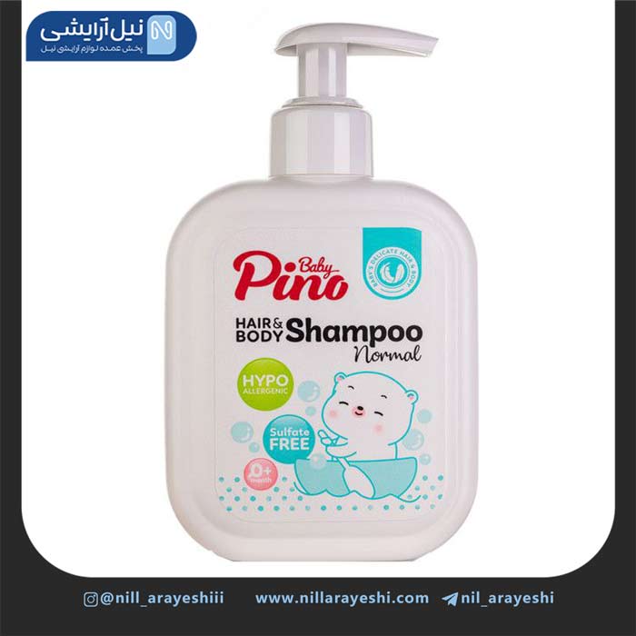 شامپو سر و بدن نوزاد و کودک بدون سولفات پینو بیبی 200 گرم