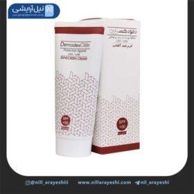 کرم ضد آفتاب فاقد چربی بی رنگ دمودکسیلین spf50