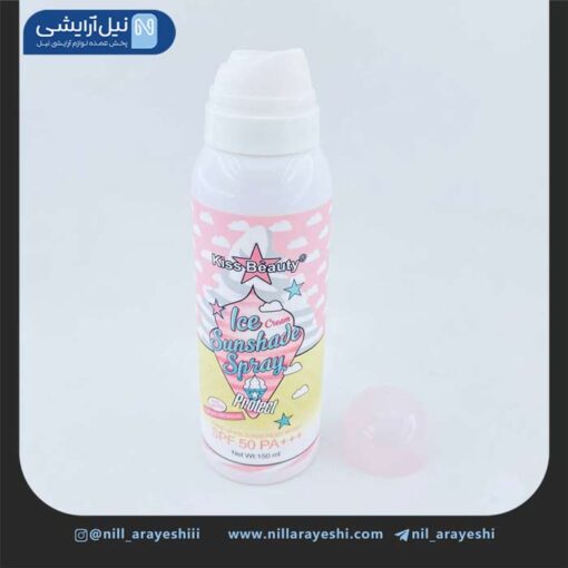 اسپری ضد آفتاب کیس بیوتی spf50 مدل بستنی کد 235703A