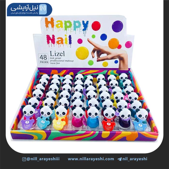 لاک ناخن درب پاندا لیزل