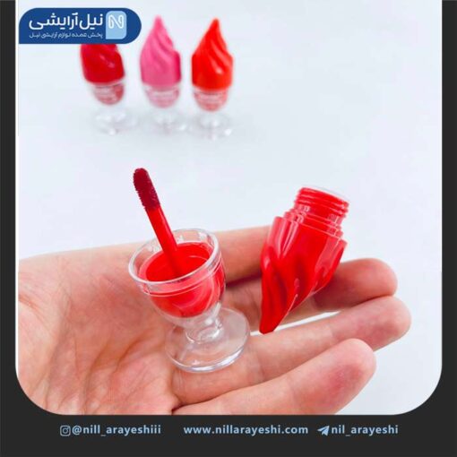 تینت لب طرح بستنی قیفی کاریته کد 70310