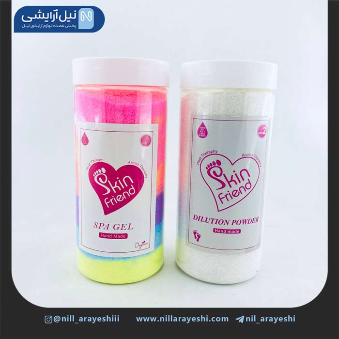 پدی ژل دو مرحله ای اسکین فرند 500 گرم ( مرحله 1 + مرحله 2 )