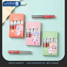پک رژ لب مایع طرح دختر دراگون رانی چهار عددی