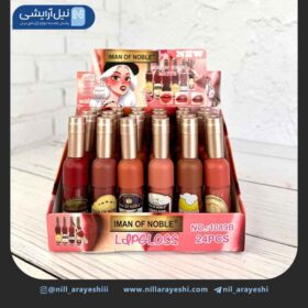 رژ لب مایع شامپاینی ایمن آف نوبل کد 1089B