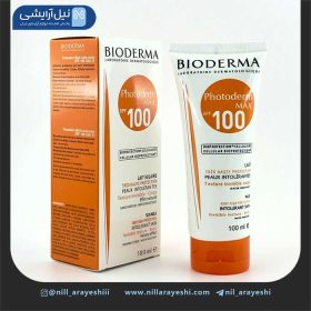 کرم ضد آفتاب بدون رنگ فتودرم مکس spf100 بیودرما 100 میل