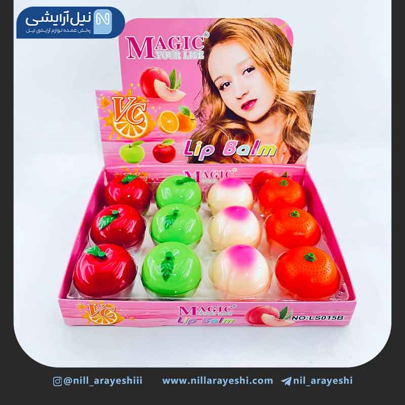 بالم لب پوکه میوه ای مجیک کد LS015B