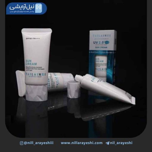 کرم ضد آفتاب تیوپی بی رنگ تایلامی spf90 کد TLM - SC001