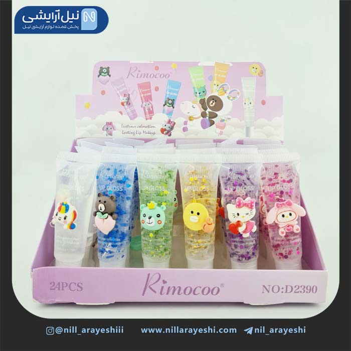 برق لب استیکر دار ریموکو کد D2390