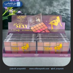 پالت رژگونه پانزده رنگ آرت اسکین کد as976105