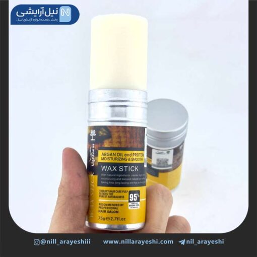 واکس مو ( وز گیر مو ) استیکی روغن آرگان میگ