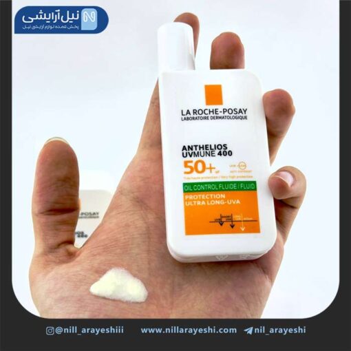 فلوئید ضد آفتاب بی رنگ آنتلیوس spf50 لاروشه پوزای های کپی