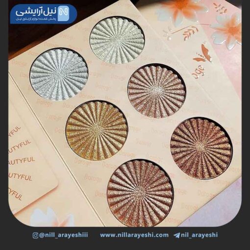 پالت کتابی ورقه ای چند کاره 36 رنگ‌ طرح گل دروگی کد dg - 367