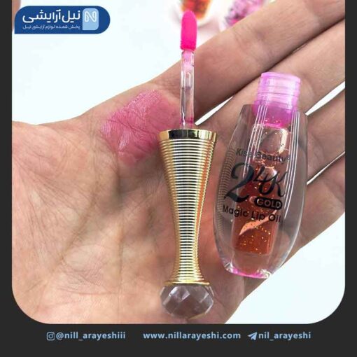 برق لب حرارتی طلا 24k کیس بیوتی کد 03 - 70250