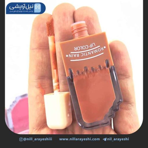 رژ لب مایع بستنی چوبی رومانتیک رین کد R1156