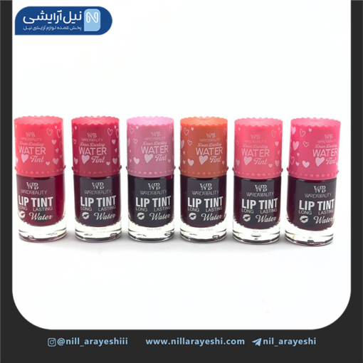 تینت لب سری water tint وردا بیوتی کد wb – 10052