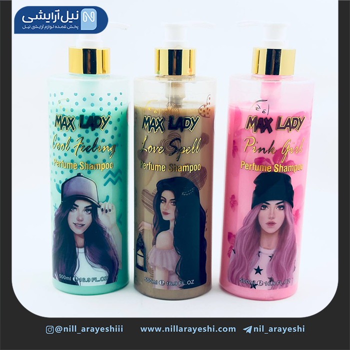 شامپو بدن عطری باربی مکس لیدی 500 گرم
